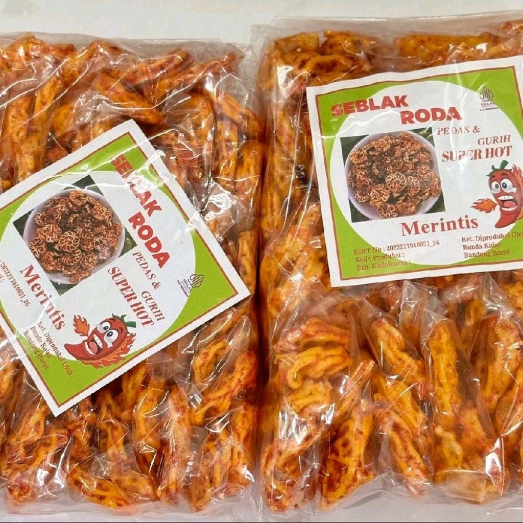 

Seblak Roda isi 20pcs | Cemilan | Pedas | Kerupuk | Kering | Snack Keripik murah
