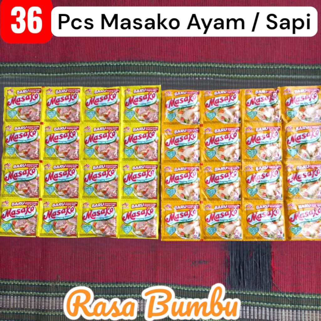 

Masako 36 pcs dengan daging pilihan inovasi baru