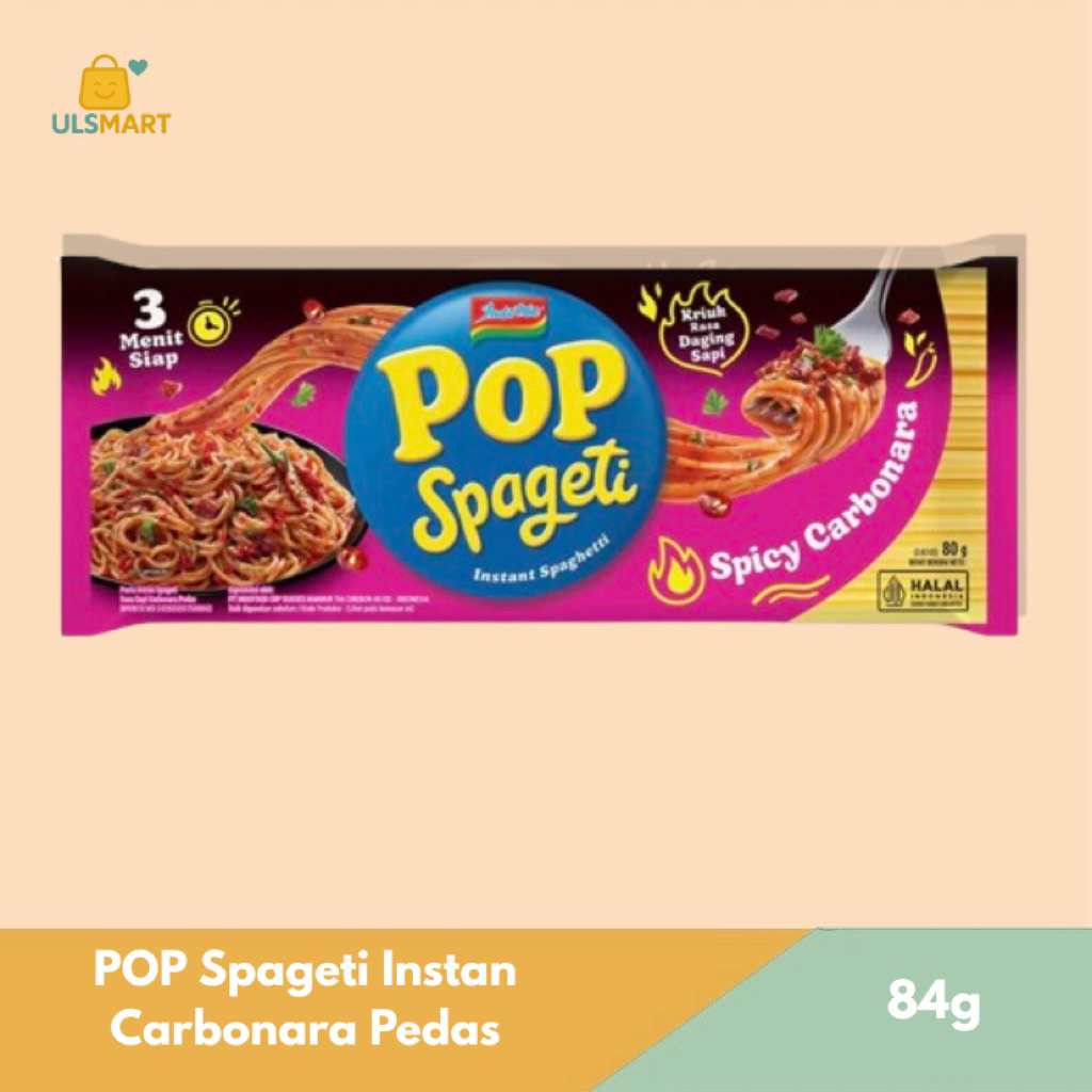 

POP Spageti Instan Carbonara Pedas 84 g