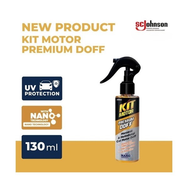 Kit Pelindung Cat Motor Doff Merawat & Melindungi Cat Motor DoffKit Motor KIT PREMIUM DOFF 130ml