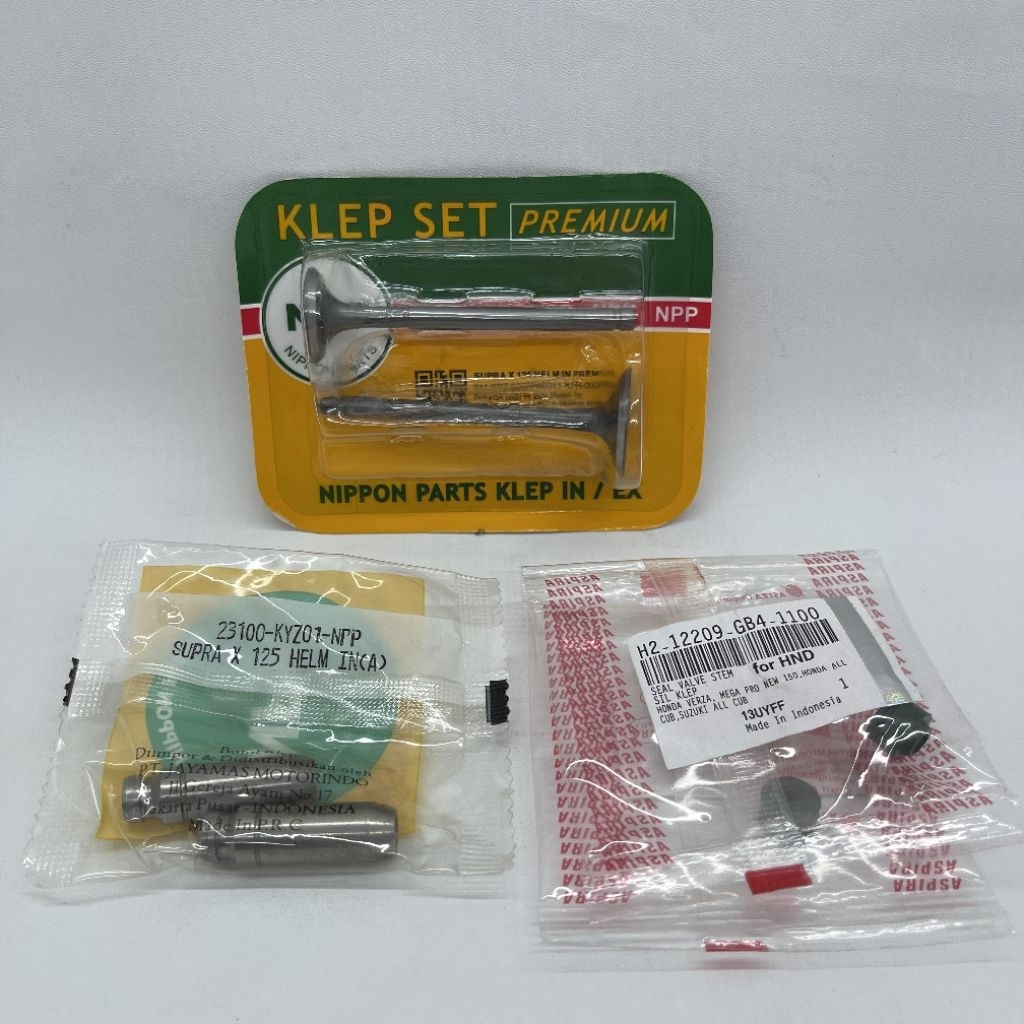 Payung Klep, Bosh Klep, Seal Klep Supra X 125 Helm In NPP Nippon Parts