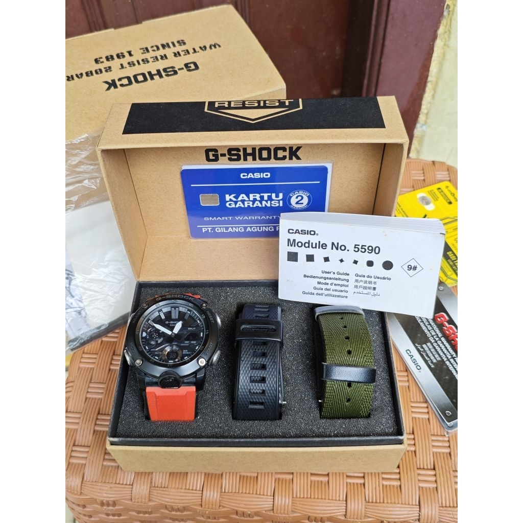 g-Shock GA-2000E-4DR Casio Original