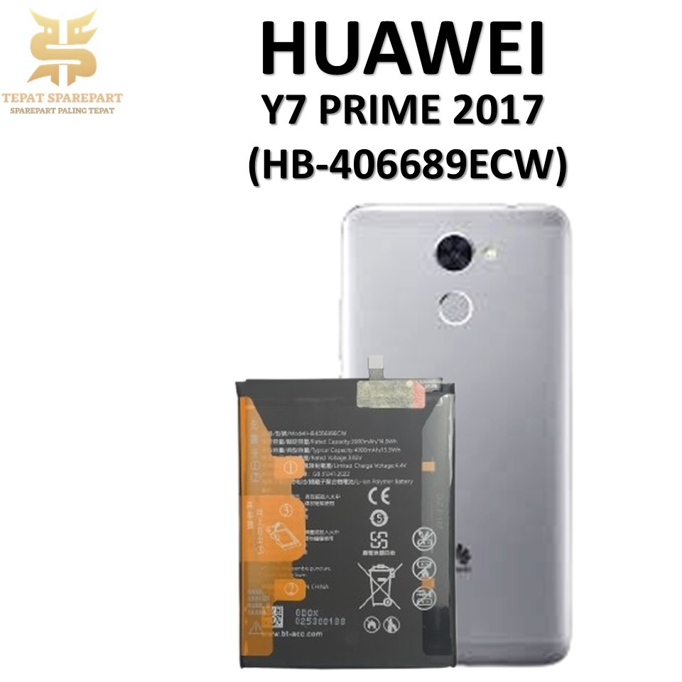 BATERAI HB-406689ECW Y7 PRIME 2017 Batre Batrai Baterai ORIGINAL 100%