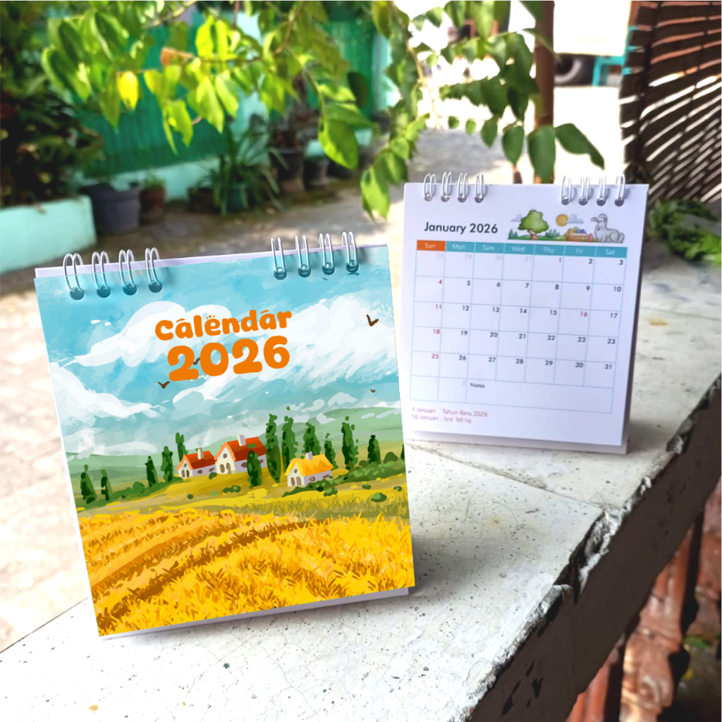 

KALENDER MEJA PLANNER 12X13CM (CUSTOM)