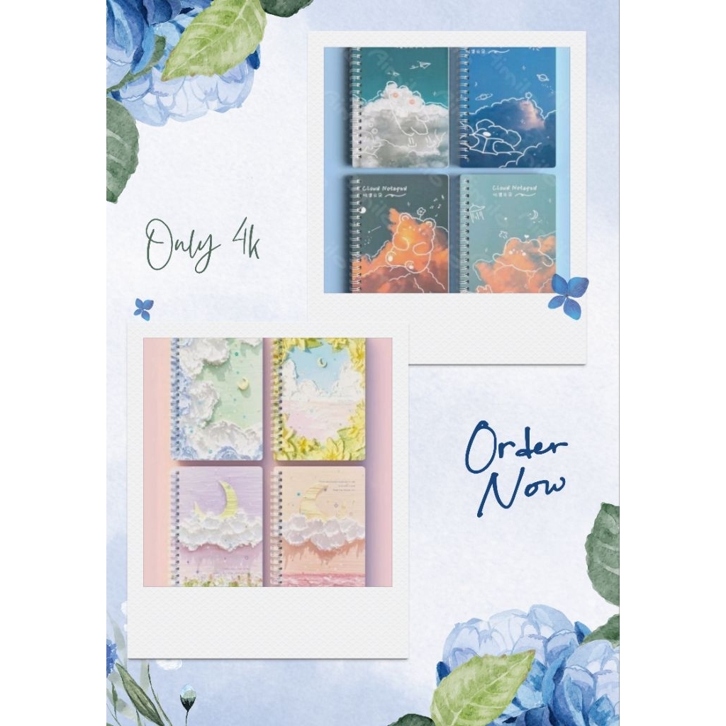 

Cloudy Dream Pocket Notebook