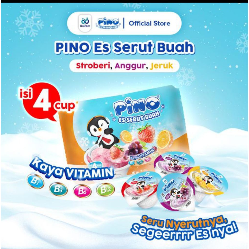 

pino dapatkan 4 bag dalam 1 paket - pino es serut cup