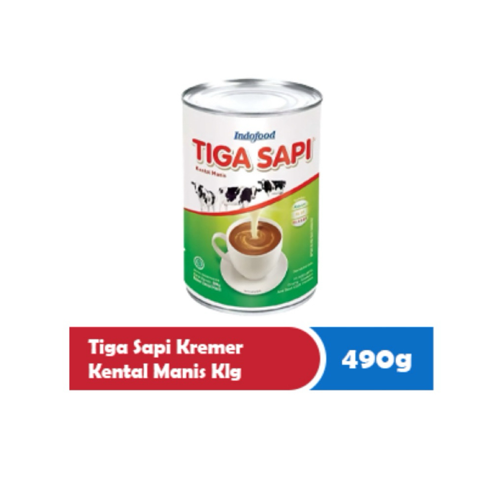 

Tiga Sapi Krimer Kental Manis 490 g – Manis, Gurih, dan Nikmat untuk Segala Sajian