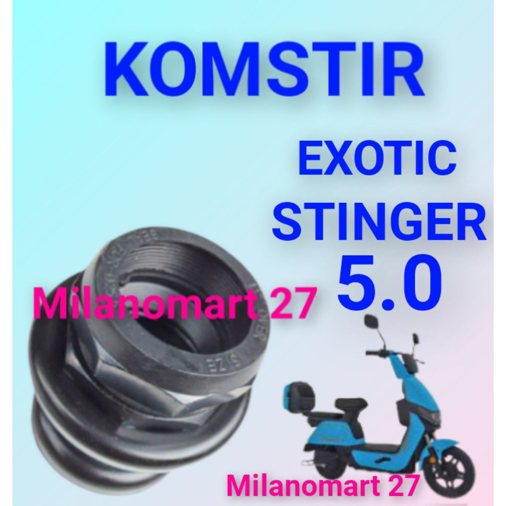 komstir pacific Stinger 5.0 kones headset komfork sepeda listrik pacific Stinger 5.0