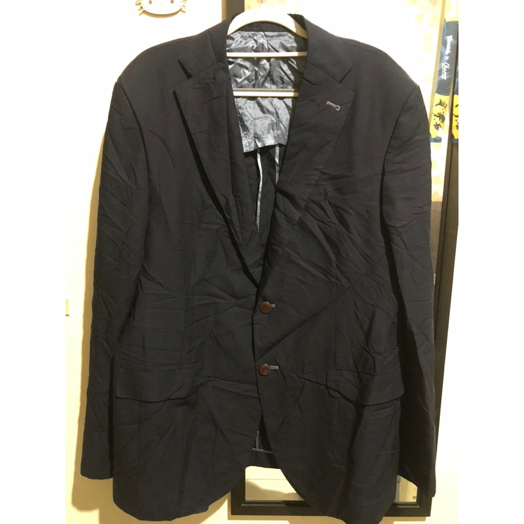 Jas Blazer Luxury CLOTH ERMENEGILDO ZEGNA Trofeo Series Navy (P 80 x L 60)