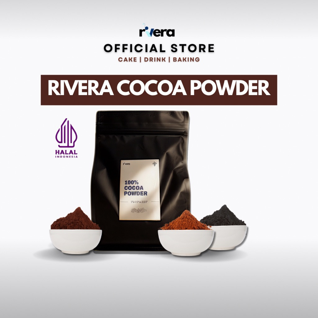 

RIVERA COCOA POWDER / COKLAT BUBUK / 100% PURE COCOA