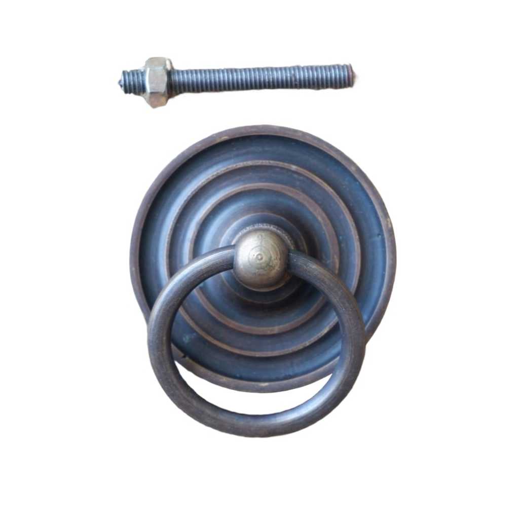 Tarikan Pintu Lemari Kuningan Antik