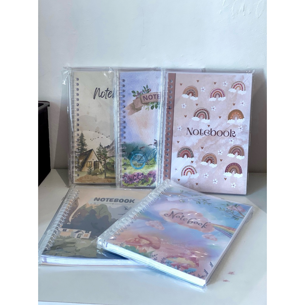 

Notebook A5 Spiral Ring Hardcover – 80 Lembar | Bisa di refill | Binder A5 Simpel | Buku Catatan Estetik Desain Beragam