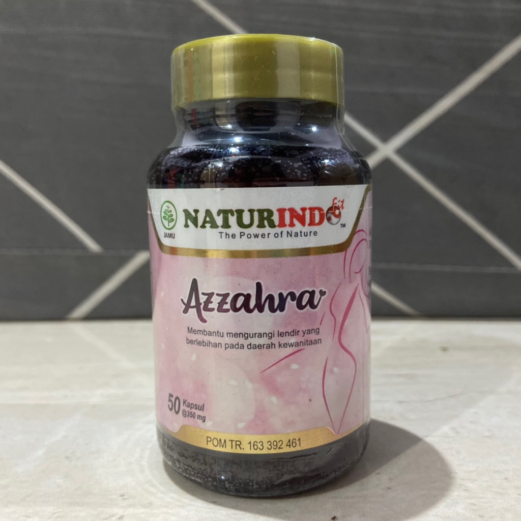 Preloved AZZAHRA Naturindo - Obat Telat Haid Obat Telat Datang Bulan Keputihan Kecoklatan Telat Mens