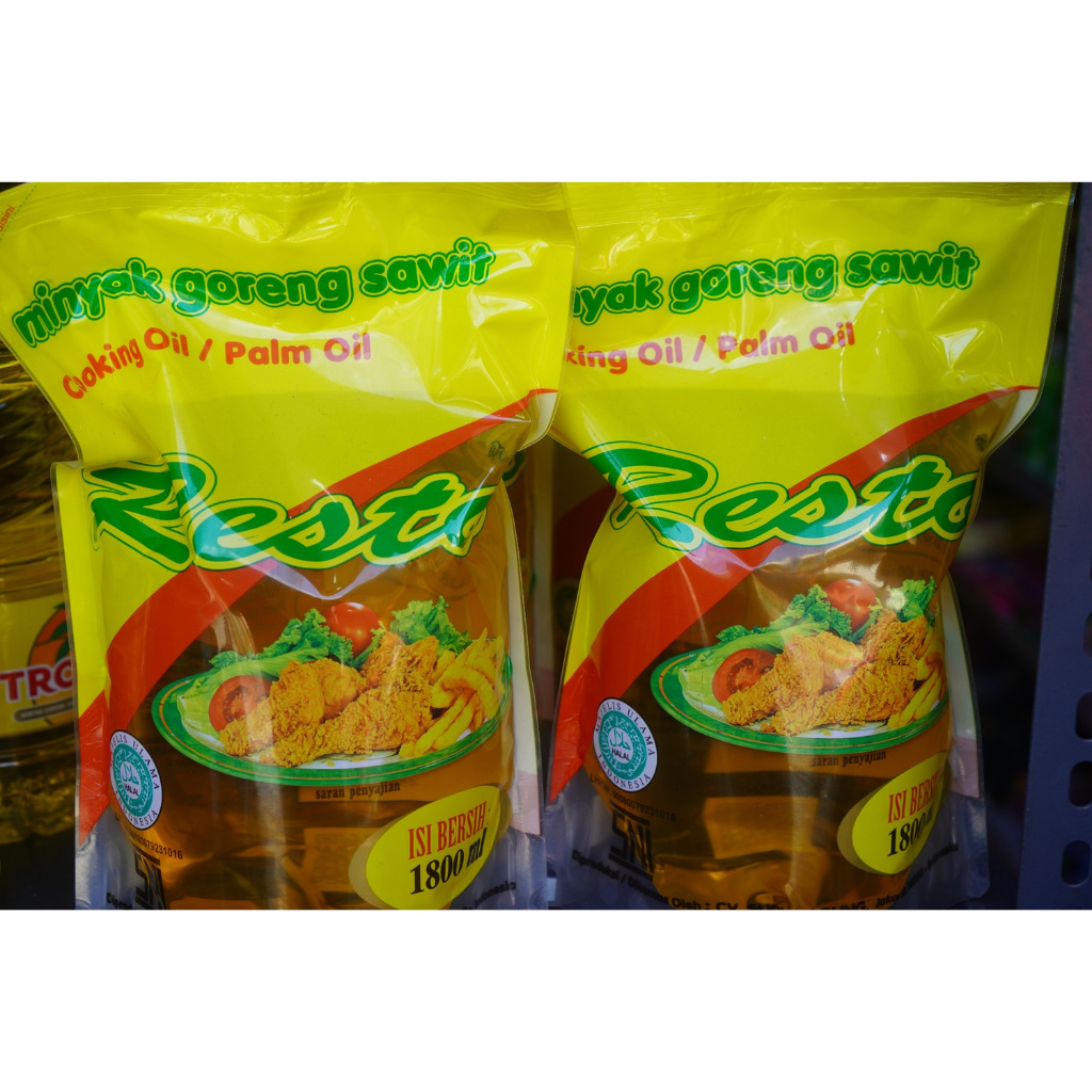 

Resto Minyak Goreng paket Dus Isi 6 Pouch @1,8L