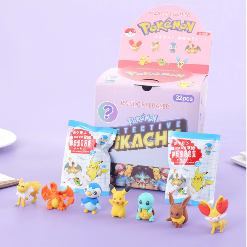 

Penghapus Mystery Bag / Cute Eraser Blind Bag / Mystery Box Penghapus Motif Sanrio Pokemon - SE0361