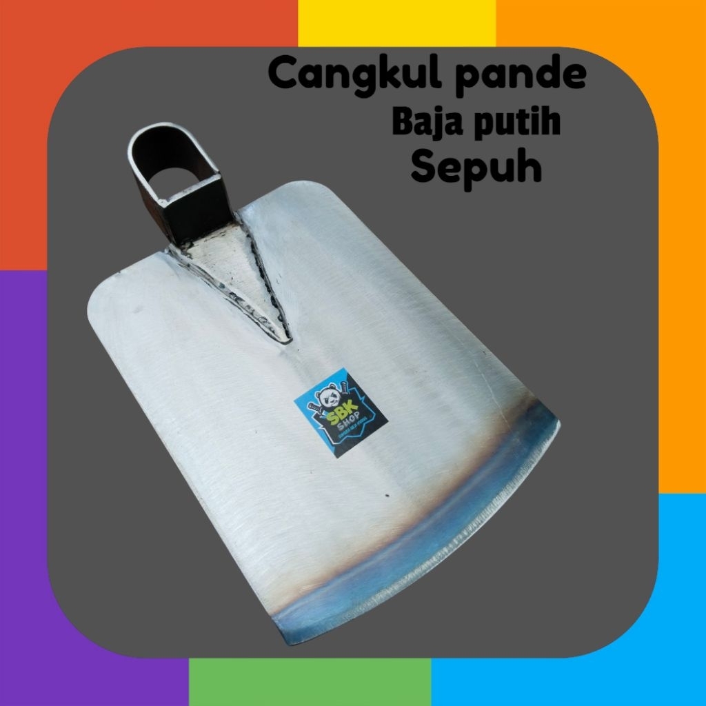 cangkul pacul baja asli jawa anti lengket cangkul steenlies anti lengket