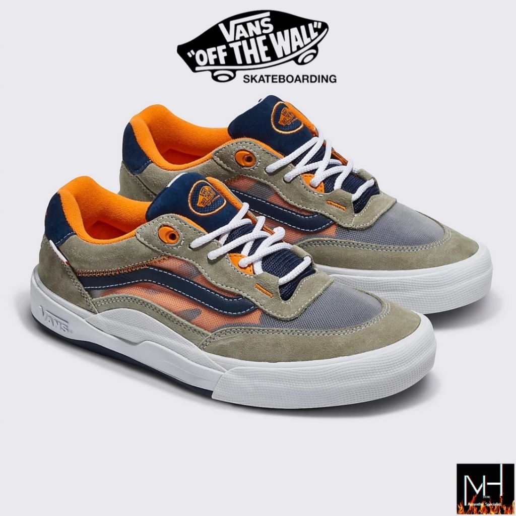 Vans Wayvee Skateboarding Smoke Grey Original 100%