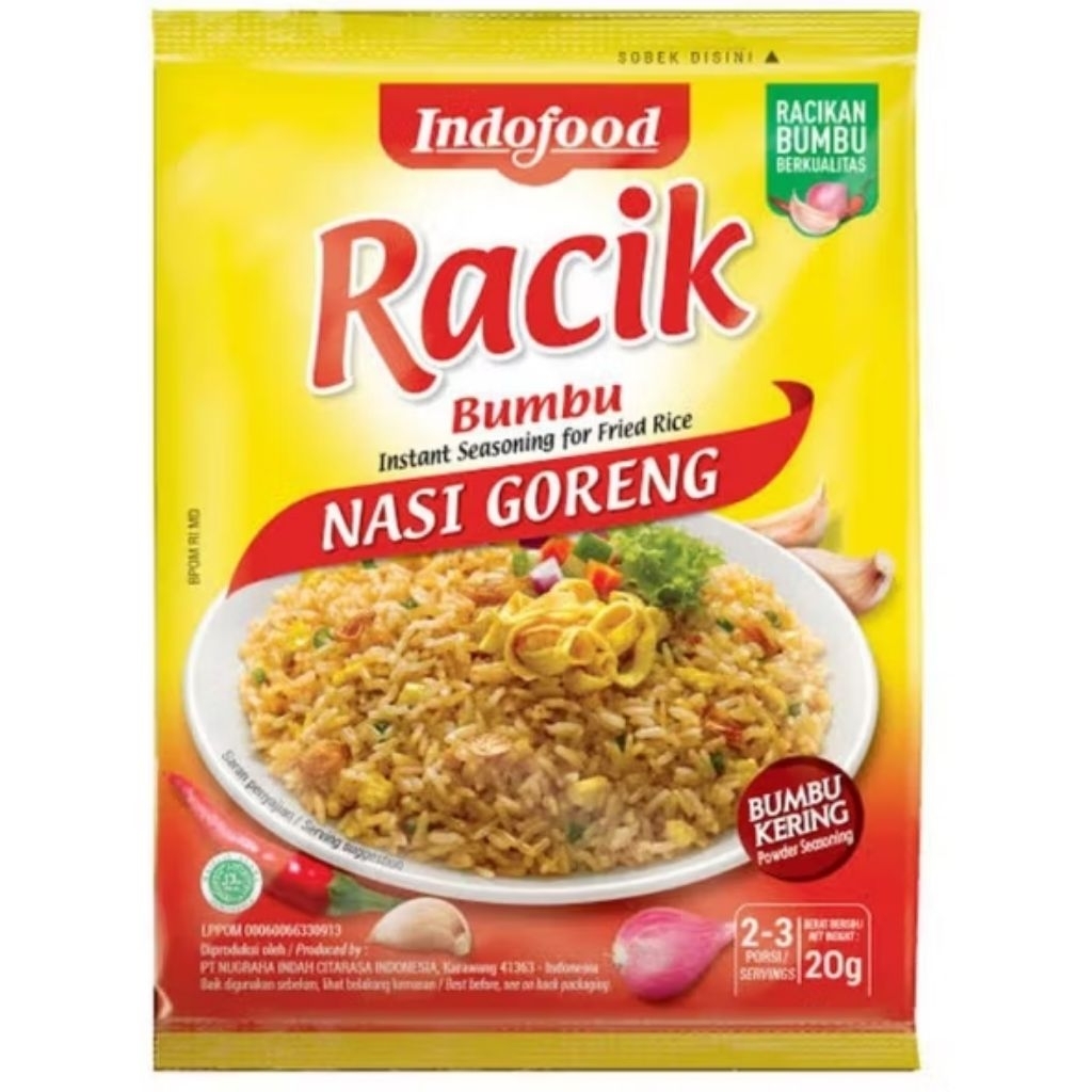 

(2) bumbu racik home Made, kemasan besar