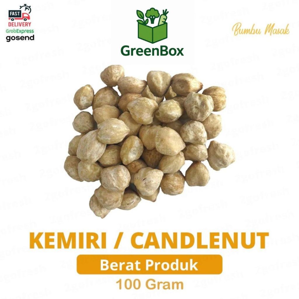 

Bumbu Kemiri/ Miri/ Candlenut Fresh - Sayur Sayuran
