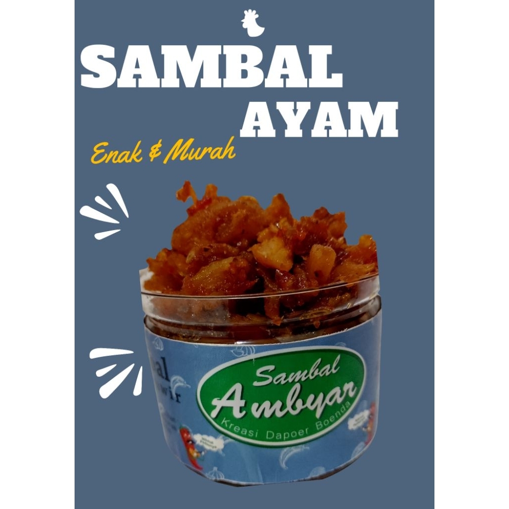 

Sambal ayam suwir