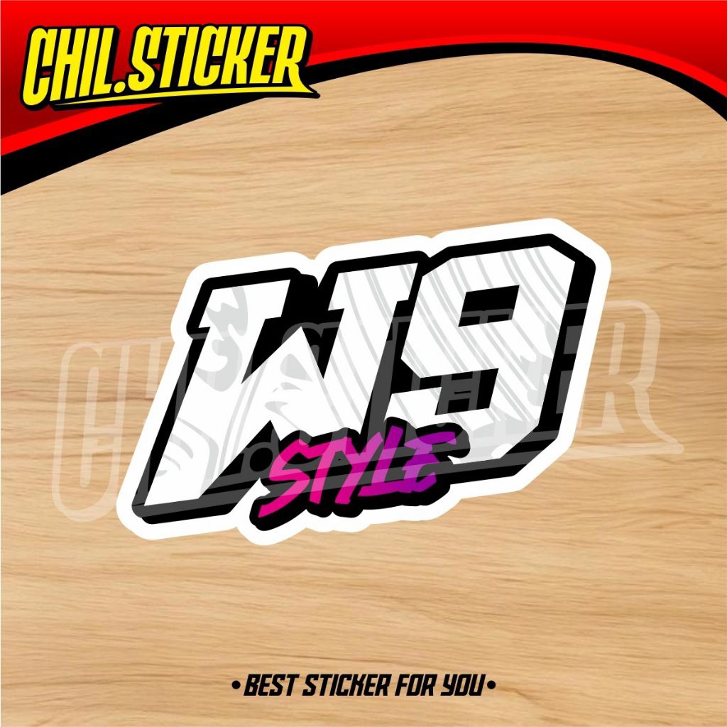 STIKER W9 Sticker Walisongo Official Sticker GL W9 Style Sticker W9