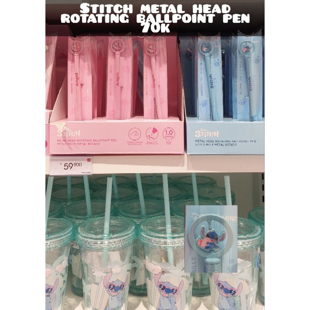 

Stitch Metal Head Rotationg Ballpoint Pen x Minisoland
