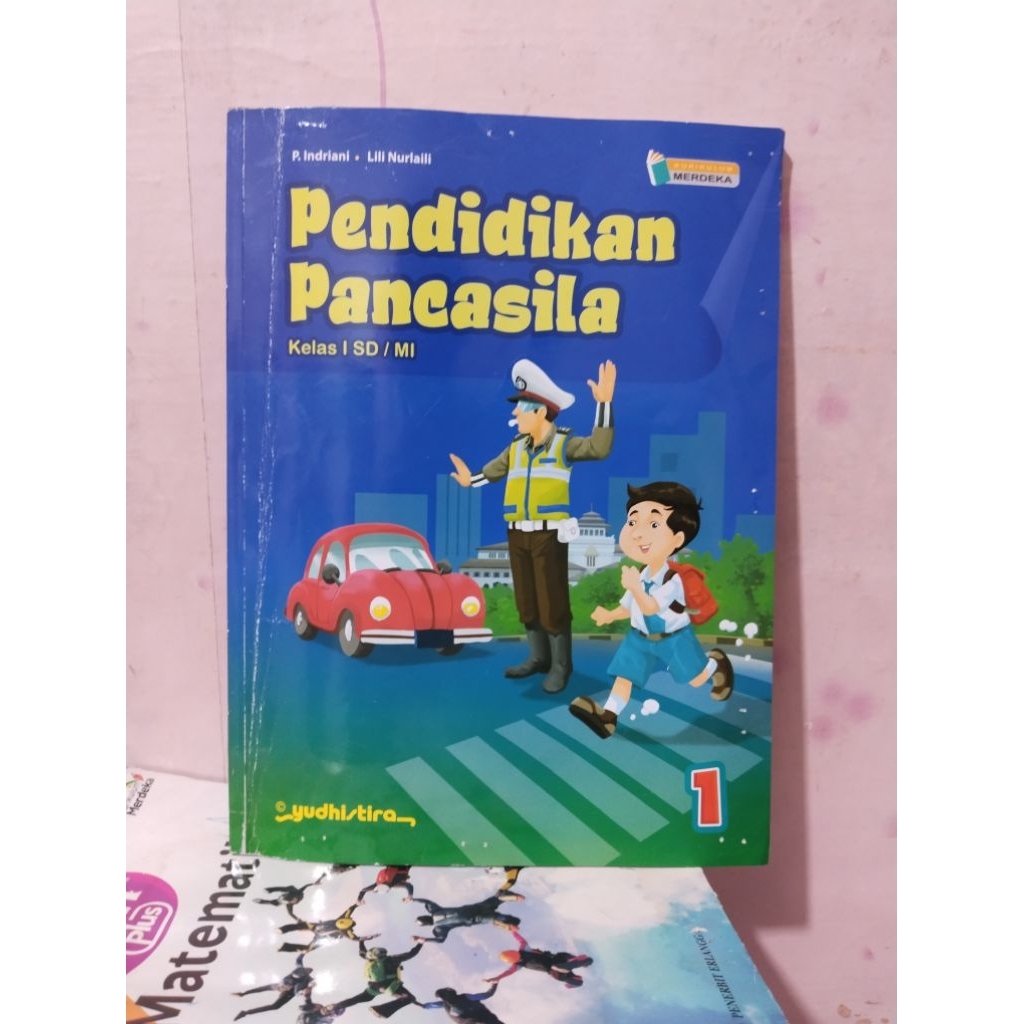 buku ppkn/pendidikan pancasila kelas 1/I sd kurikulum merdeka