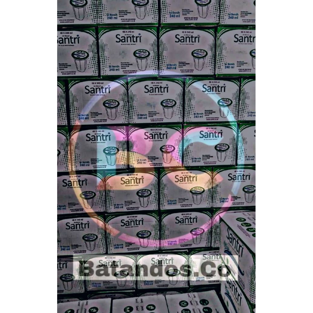 

Air mineral santri 600ml