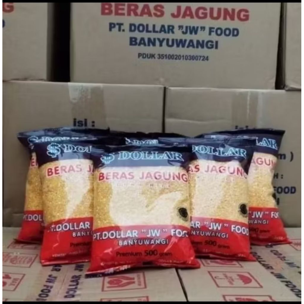 

Beras Jagung Premium "DOLLAR" 500