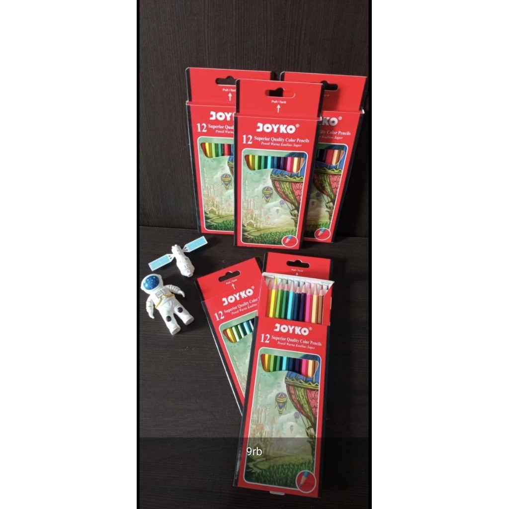 

(6 PCS) PENSIL JOYKO 12 WARNA @10.500