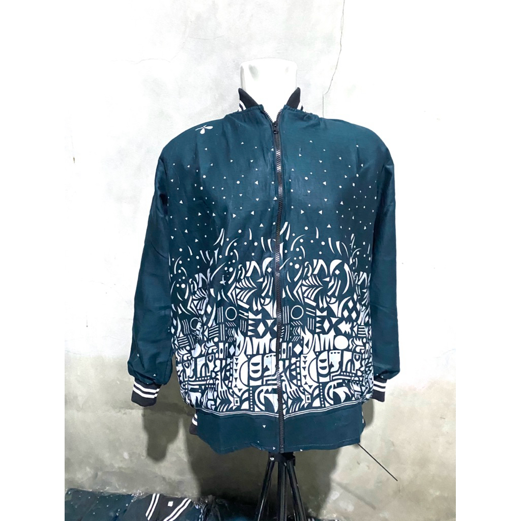 abstrak emeral JAKET batik bomber jaket bomber pria jaket wanita jaket jumbo jaket batik etnik s-xxx