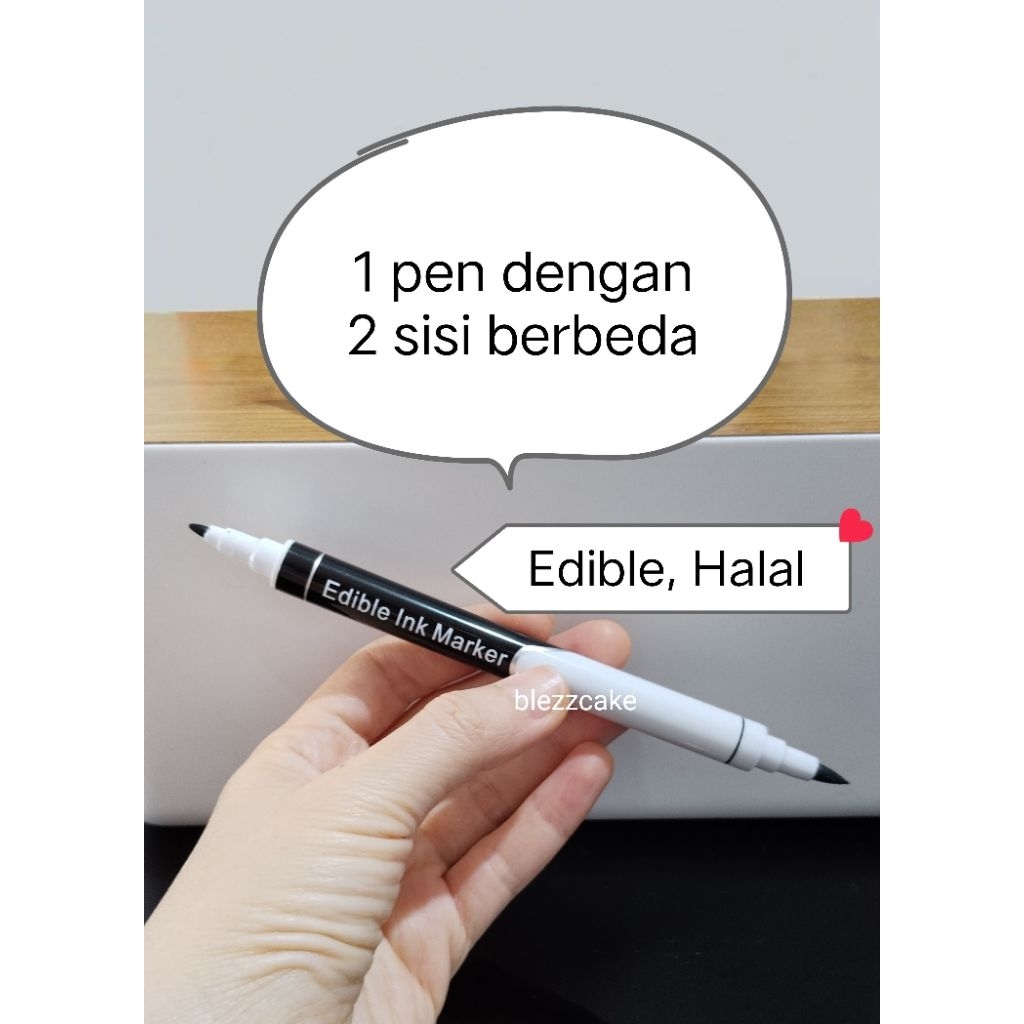 

pen spidol khusus makanan food grade warna hitam