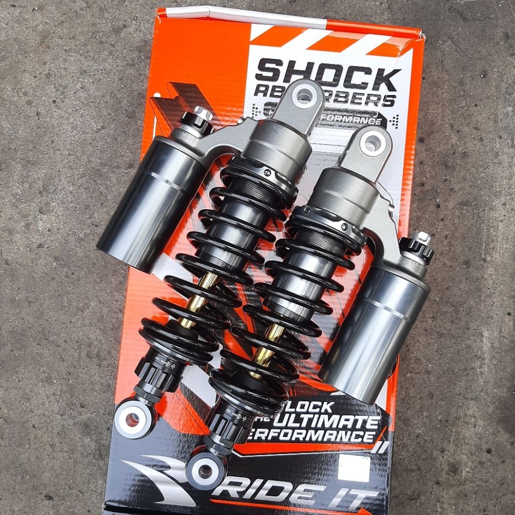 SHOCK TABUNG RIDE IT GP JUPITER Z , FIZR , VEGAZR UK 280 MM DOUBLE CLIK