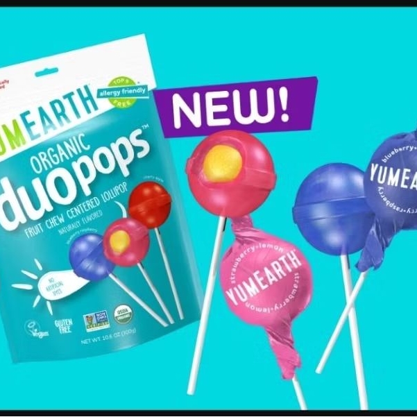 

Yumearth lollipop Duopop organic Gluten FREE- Permen anak Yumearth organik lolipop duopops