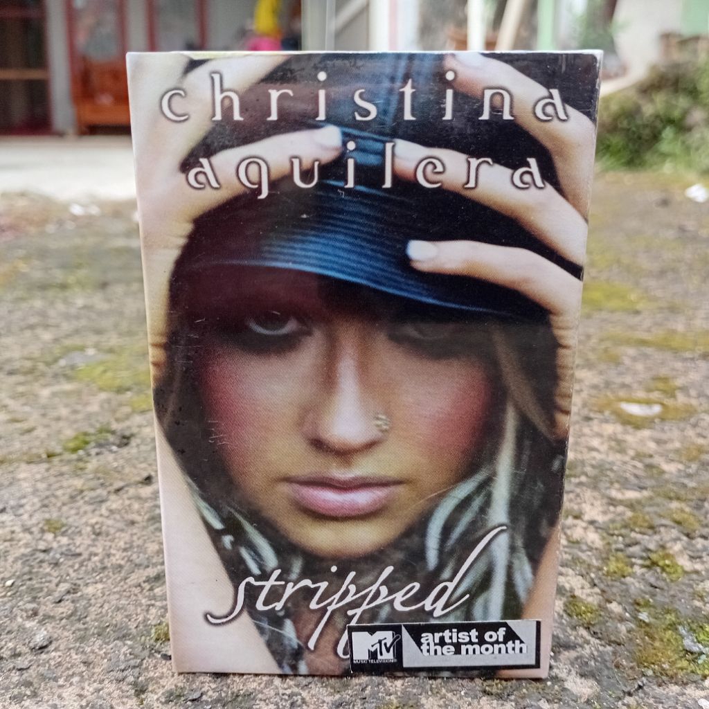 Kaset Christina Aguilera - Stripped (2002) Original RCA/BMG Cassette Tape Sealed Nos Rare