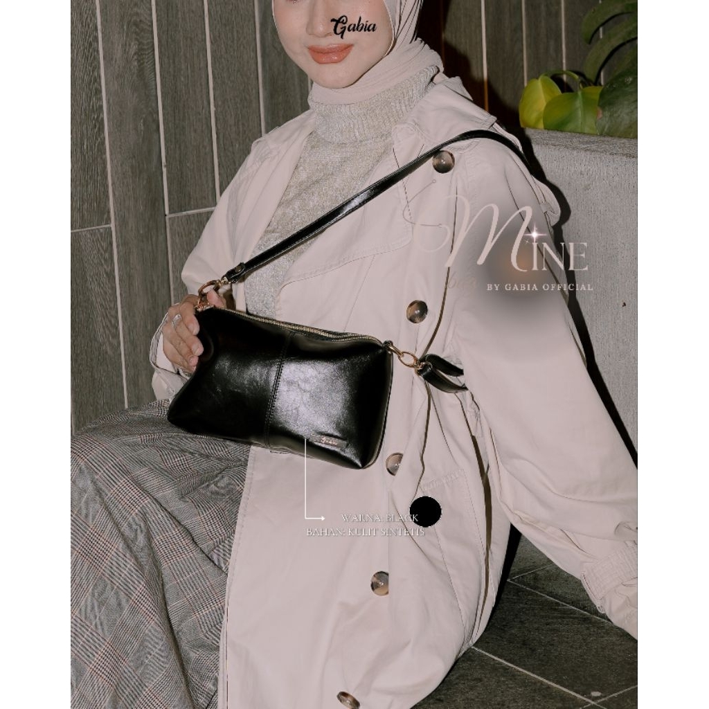 TERLARIS✅ MINE BAG BY GABIA / TAS SLEMPANG GABIA / SLINGBAG GABIA / CANTIK BERKUALITAS