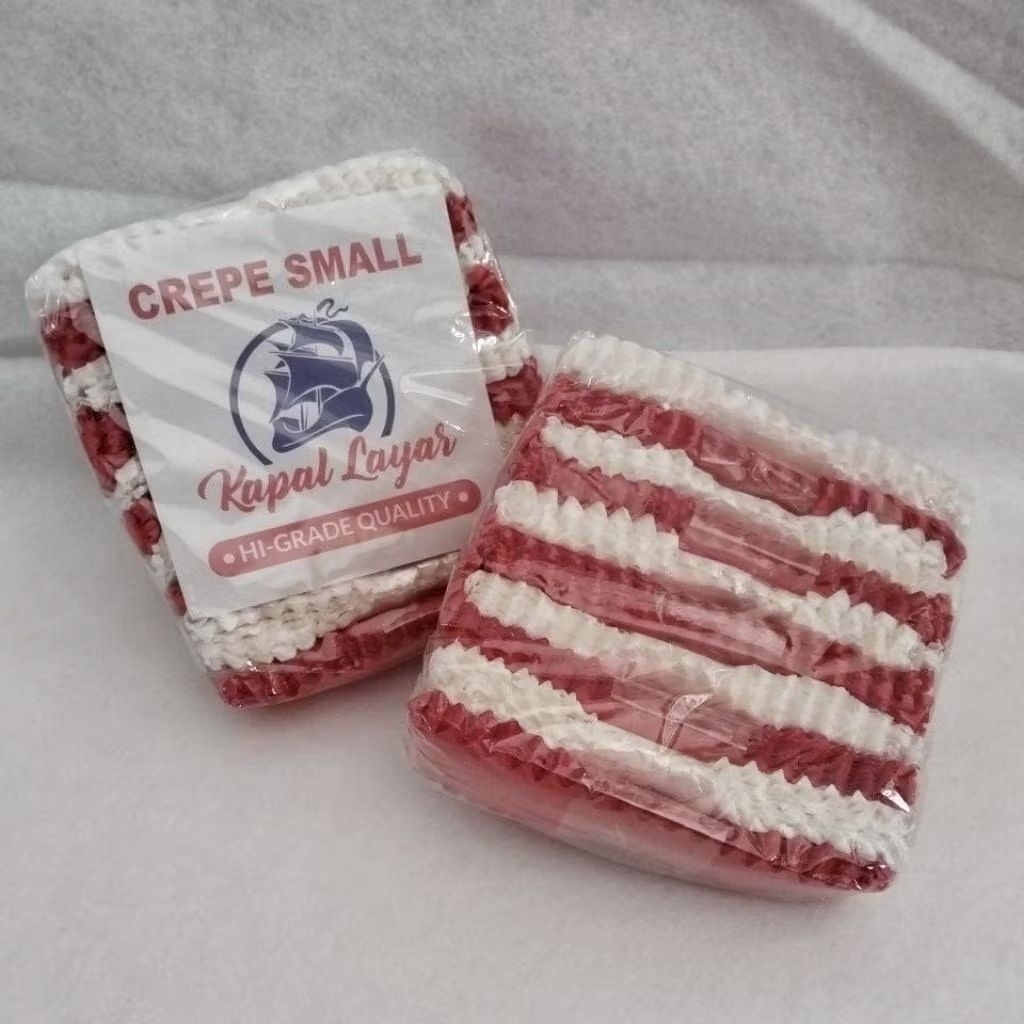 

Kertas Krep Crepe Jagung Potong Merah Putih (per pak)