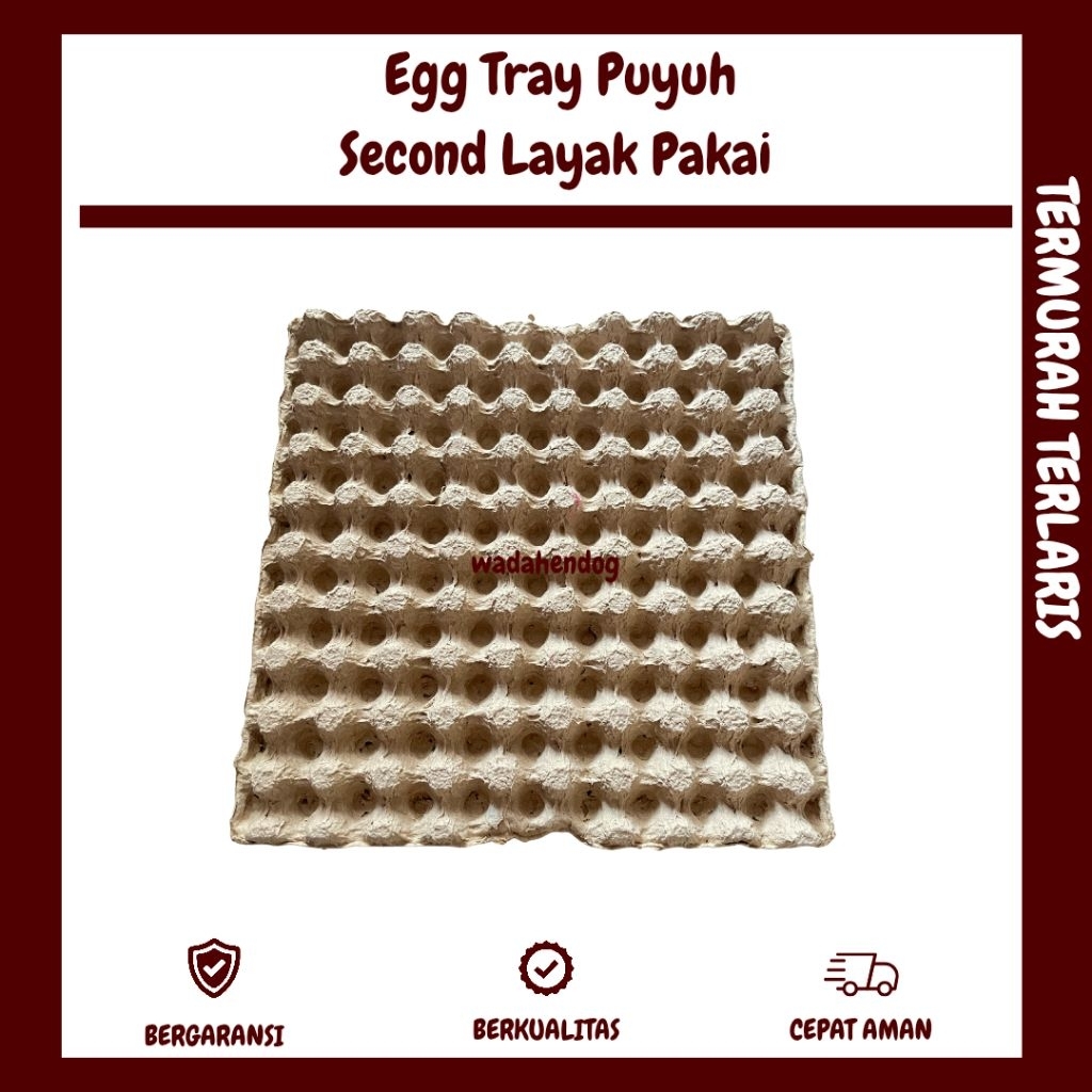 

TRAY TELUR PUYUH BEKAS ISI 90 LUBANG LAYAK PAKAI