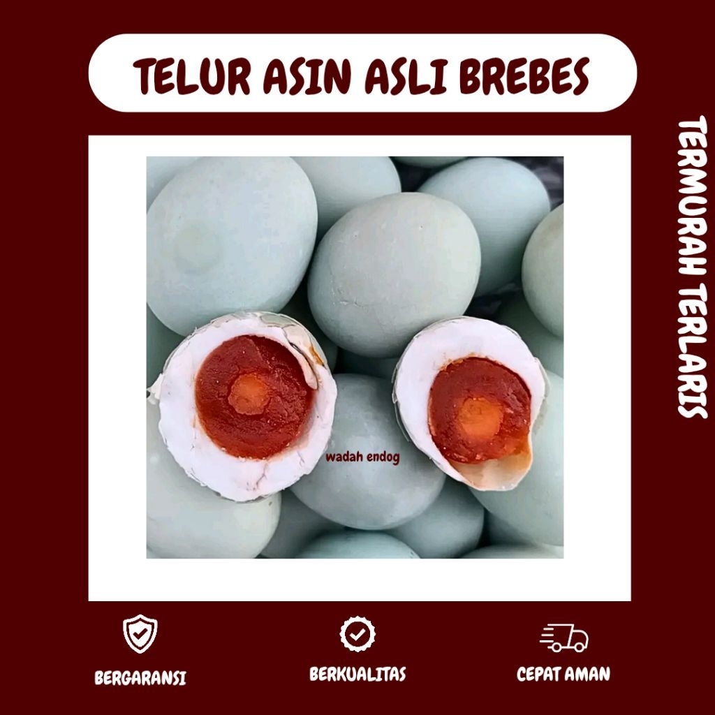

TELUR ASIN ASLI BREBES ENAK DAN MASIR
