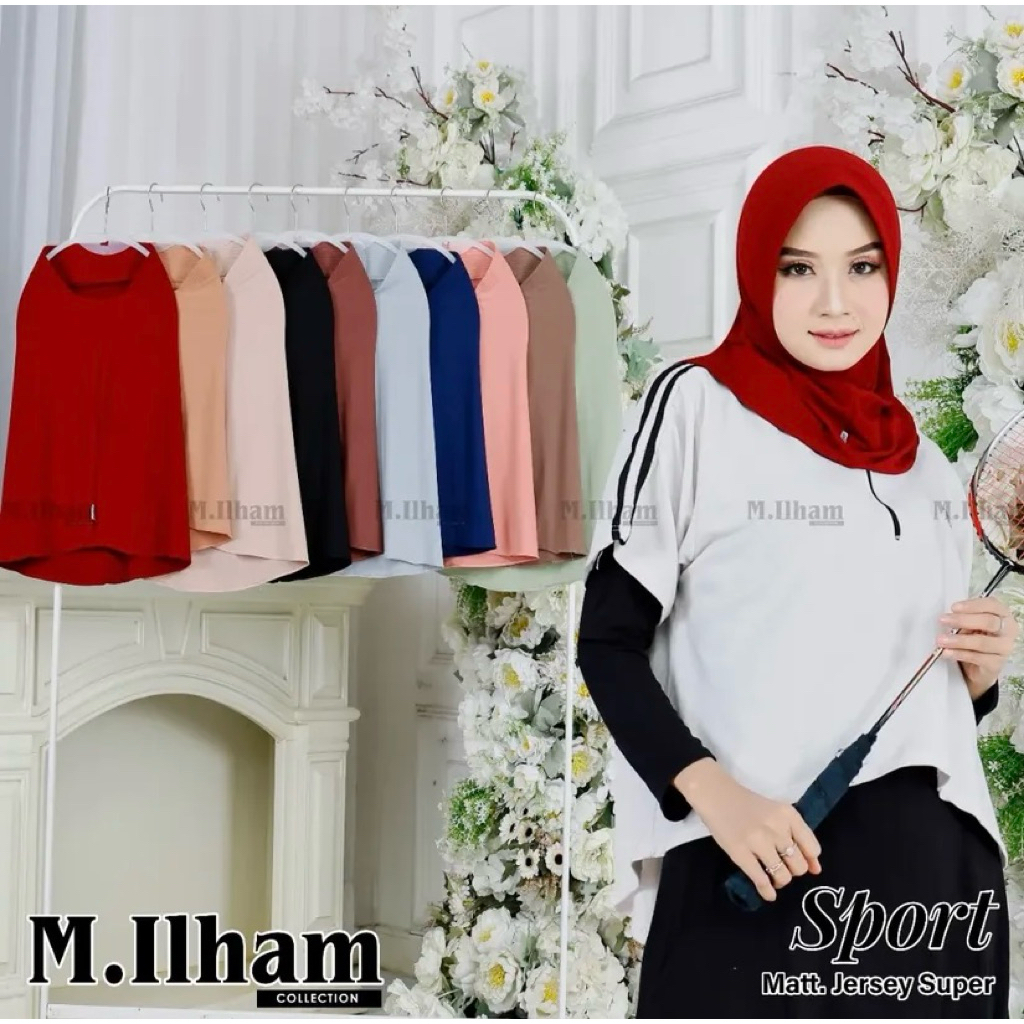 jilbab sport / hijab sport / sport / jilbab sport premium / jilbab sport jersey super