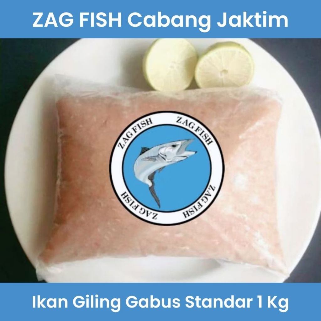 

Ikan gabus giling standart 1 kg.