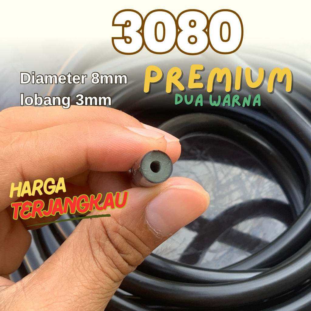 Karet 3080 karet panah ikan slingshot sperfishing 8mm lubang 3mm premium