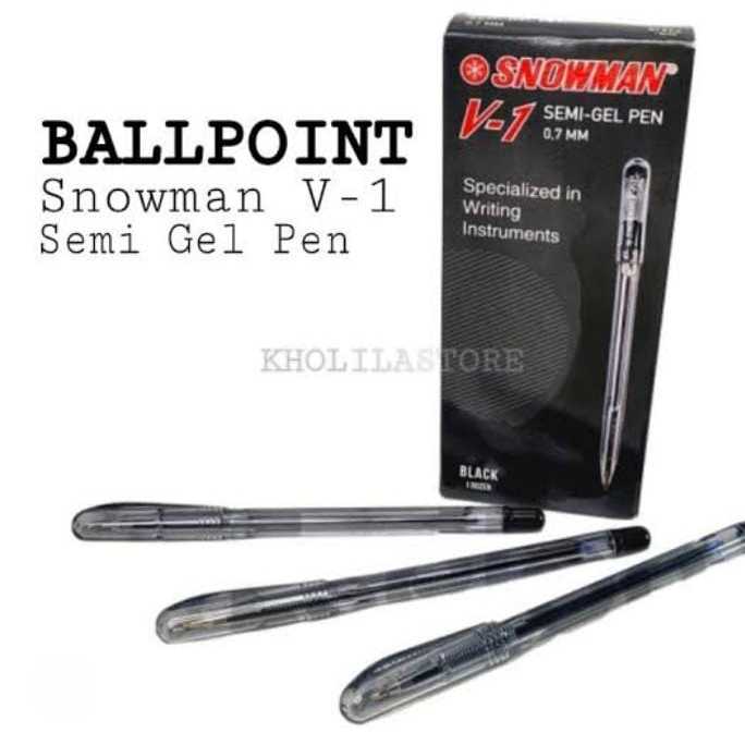 

Bolpen / Pulpen / Pen Snowman V-1