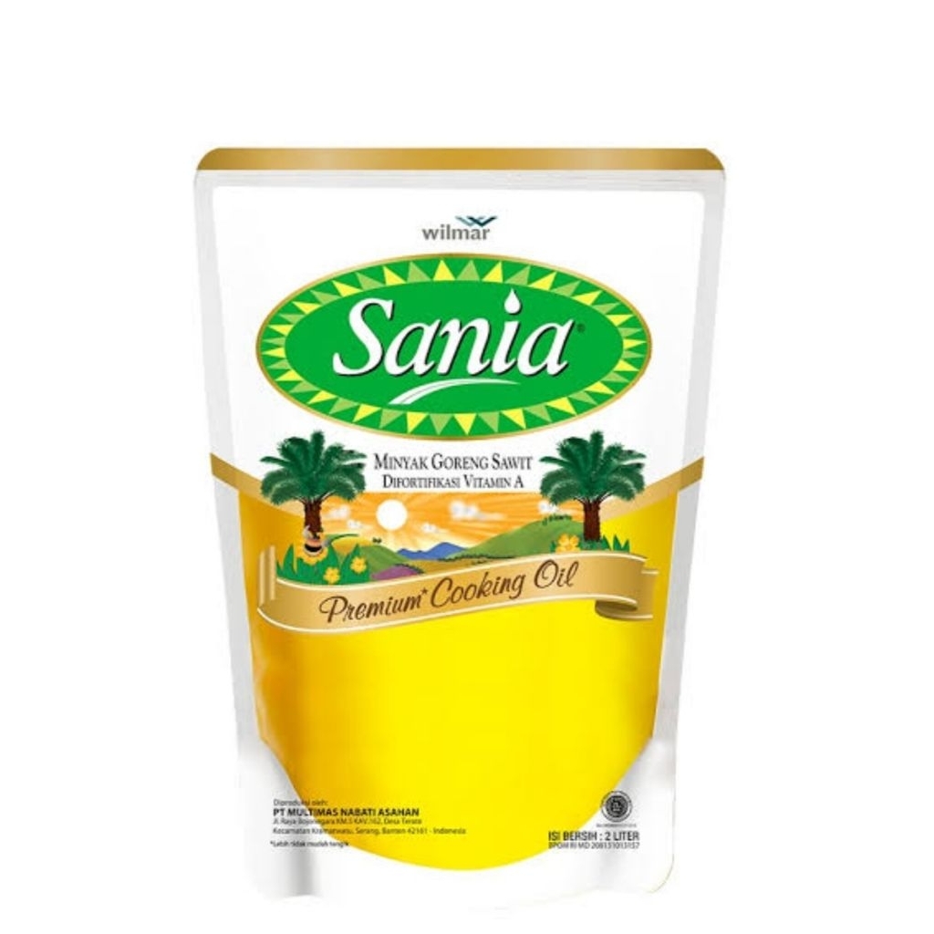 

SANIA minyak goreng 2 liter