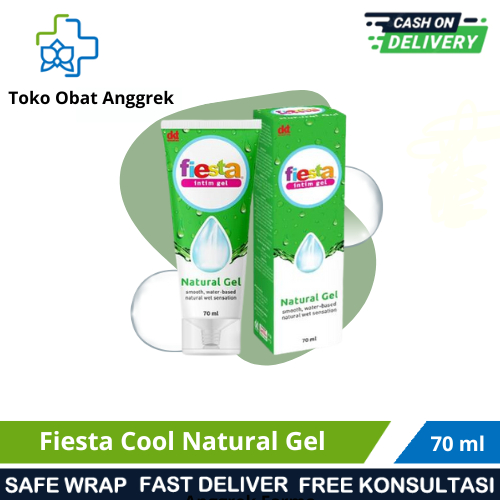 Lubricant Fiesta Natural 70 ML Lubricant Gel Tidak Beraroma / Fiesta Lubricant