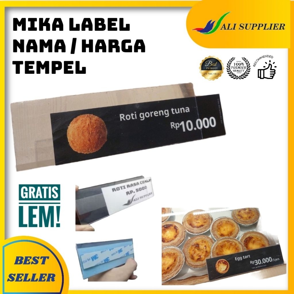 

LABEL NAMA HARGA TEMPEL / TEMPAT NAMA MAKANAN / FRAME NAMA HARGA / FRAME HARGA / TEMPAT HARGA DIKACA / PRICE TAG / NAME TAG / PRICE TAG TEMPEL / PRICE TAG HOLDER / NAME TAG HOLDER / LABEL HARGA MIKA MURAH DENGAN LEM 3M