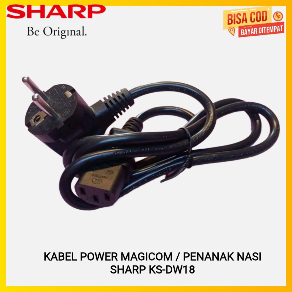 KABEL POWER MAGICOM / PENANAK NASI SHARP KS-DW18