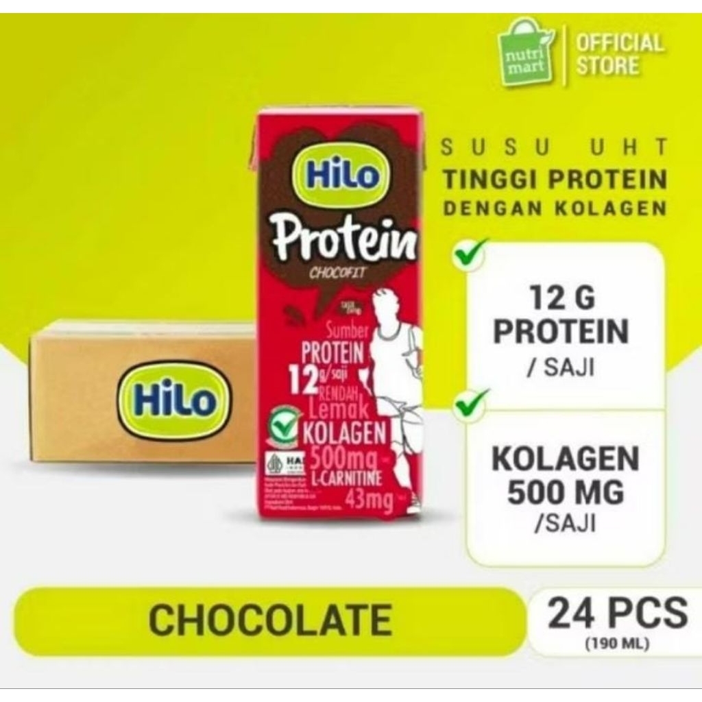 

Hilo Protein Chocofit UHT 190ml 1 dus