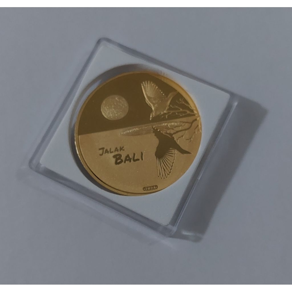 Perak isilver Jalak Bali 1 oz Limited 50pcs / Logam mulia perak