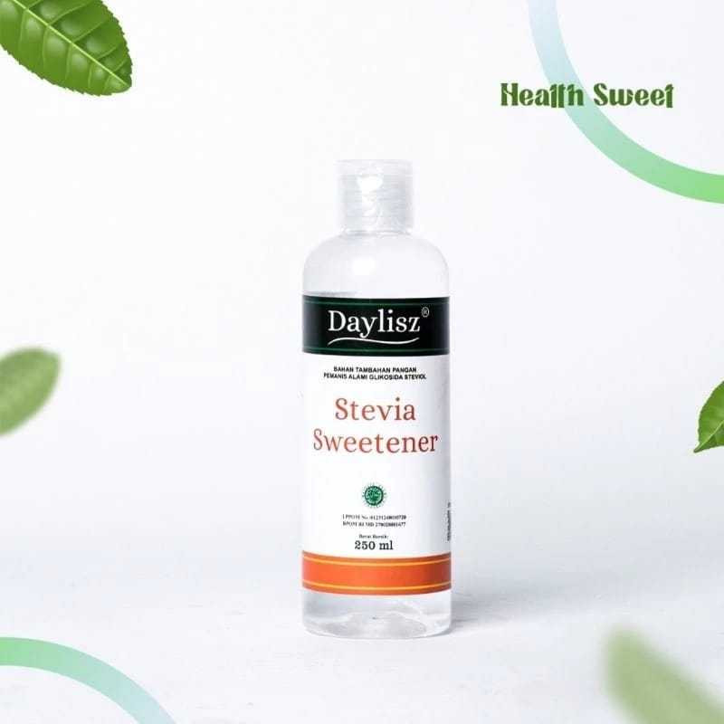 

Daylisz Stevia Sweetener 200ml Pemanis Alami Pengganti Gula